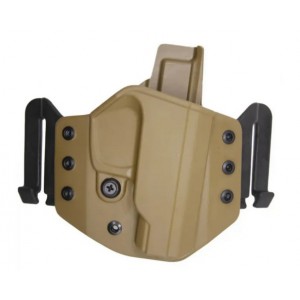 Кобура для пистолета ПМ и ПММ поясная тактическая "CRAB" BK, OD, CB [STRIKE GEAR]